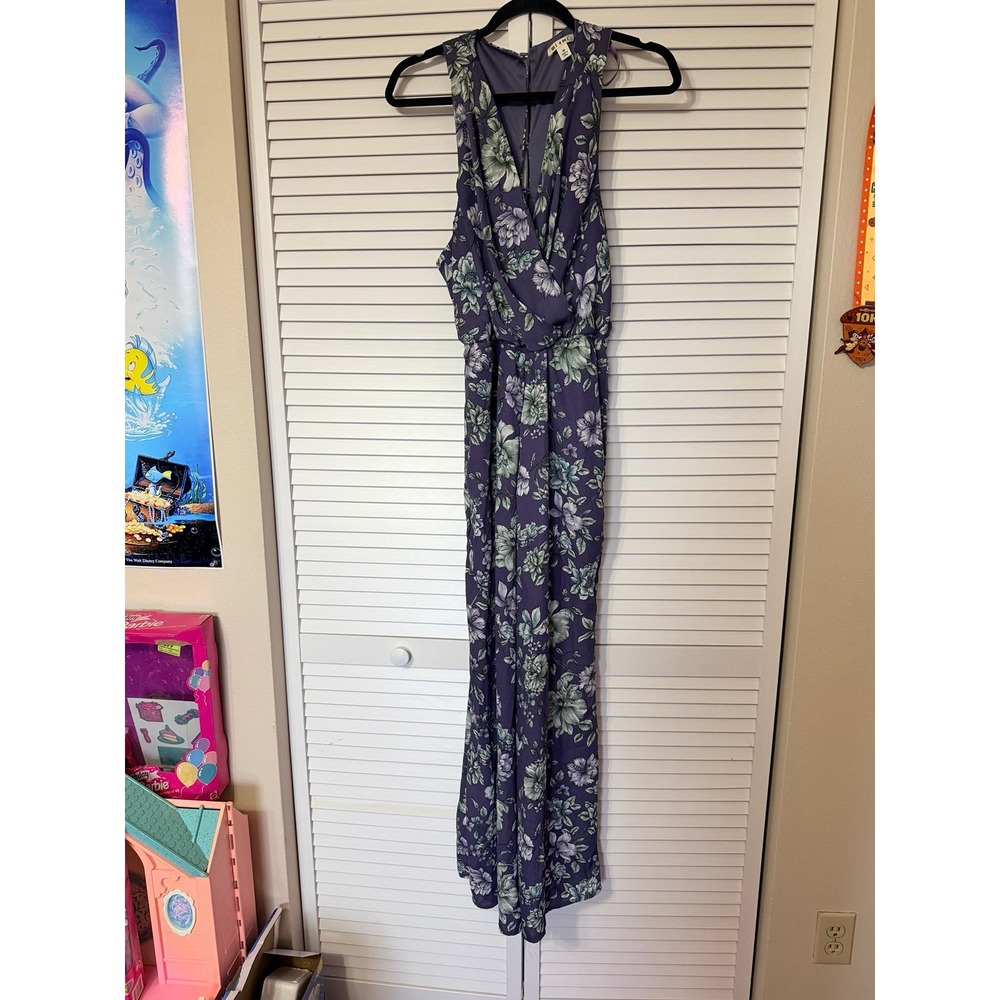 MIAMI PURPLE FLORAL JUMPSUIT